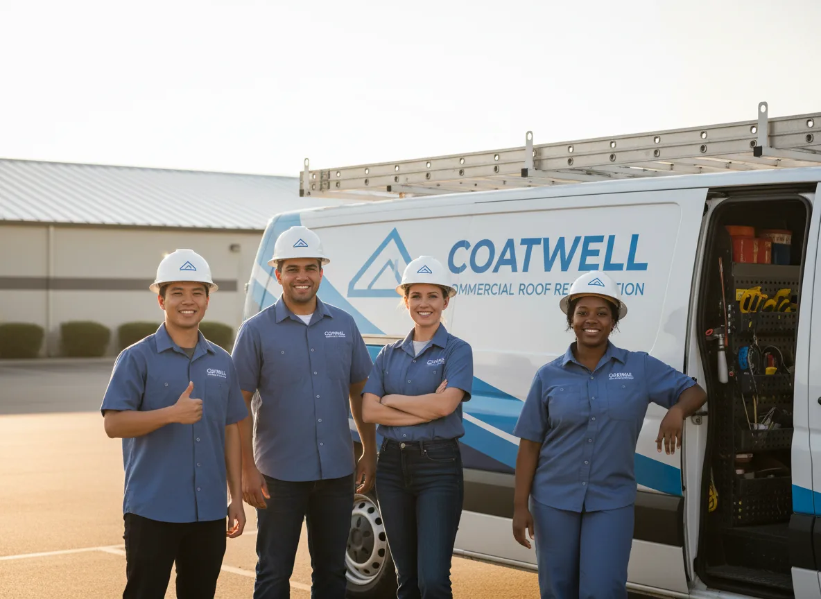 Commercial roof coating company in Union, NH